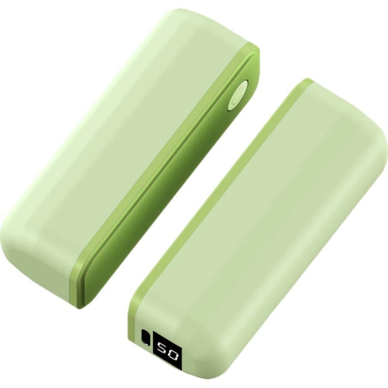 دفاية يد محمولة صغيرة 2 في 1 بتصميم قابل للشحن عبر USB.